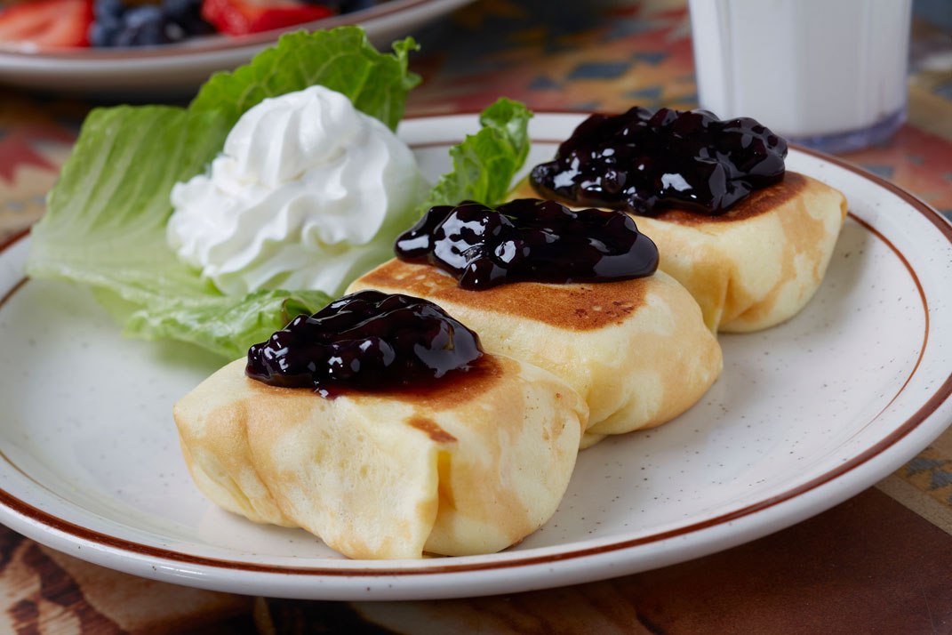 Pocahontas Pancakes Blintzes