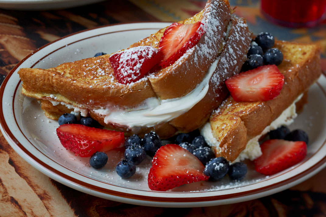 Pocahontas Pancakes Stuffed French Toast