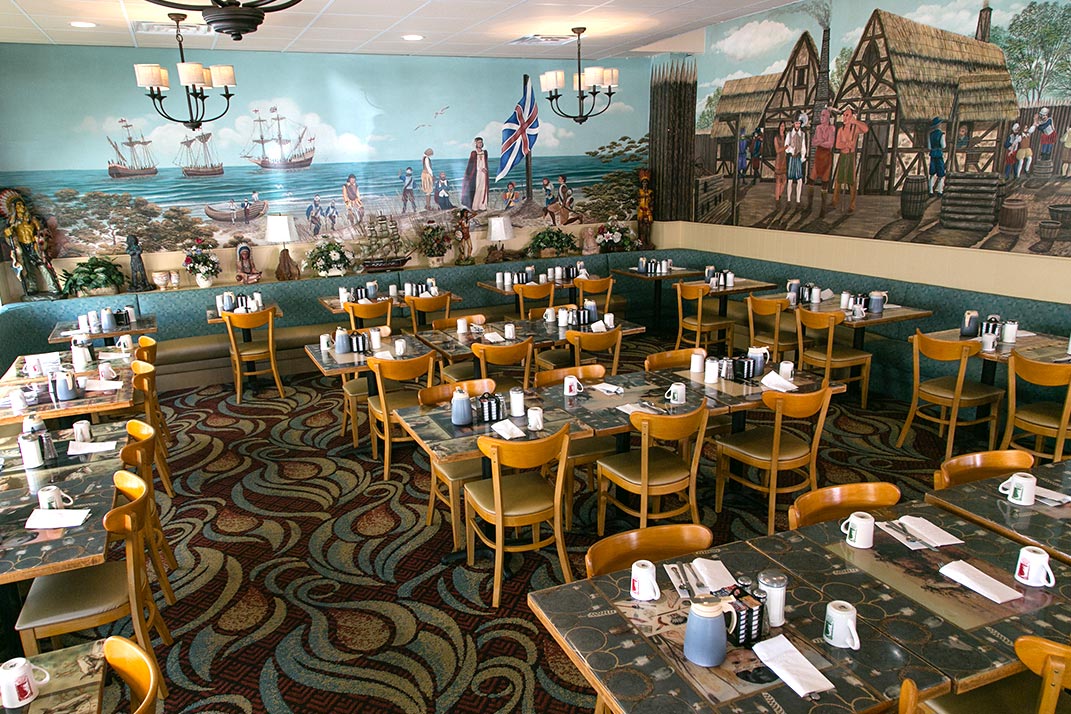 Pocahontas Pancakes Restaurant Interior